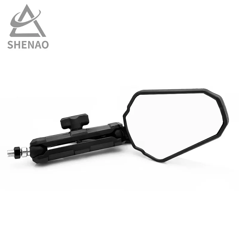 Universal Motorcycle Mirror Foldable and Adjustable Viewing Angle Rearview Side Reflector