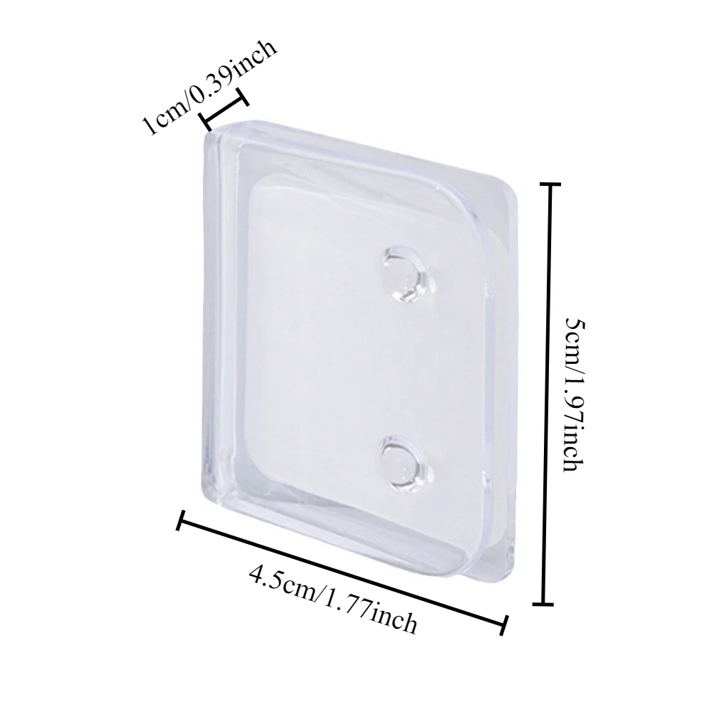 2/4PCS non perforated shower curtains, curtain buckles, door curtains, windproof clips, storage buckles, bathroom specific