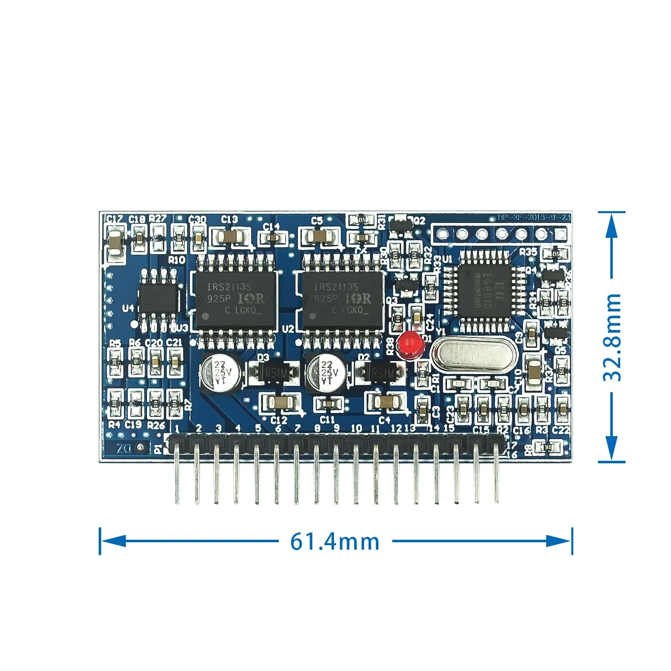 Advanced Pure Sine Wave Inverter Control Module With Integrated Driver