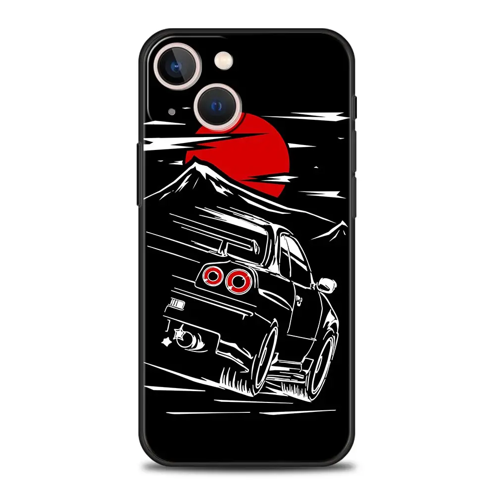 Luxurious JDM Sports Car Design Phone Case