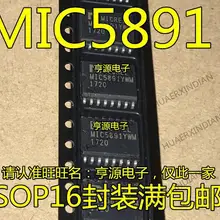 5 pces original novo mic5891ywm mic5891 sop-16
