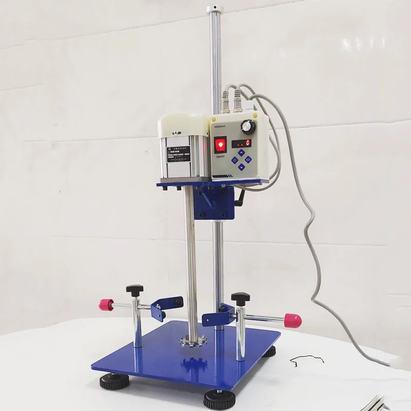 

Lab Equipment Disperser Mixer 0-6000r/min Homogenizer Digital Display Shearing Disperser Multi-function 220V Servo Motor