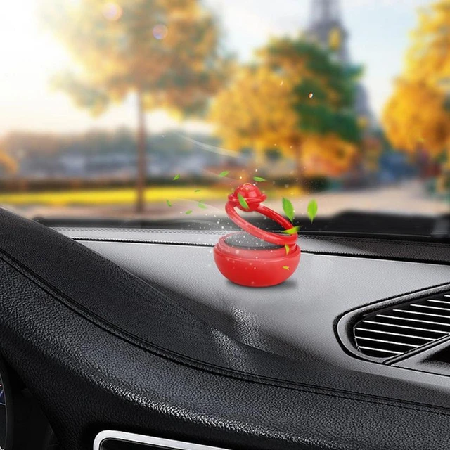 Car Accessories On solar Car Air Freshener - Interstellar Rotary  Aromatherapy Diffuser