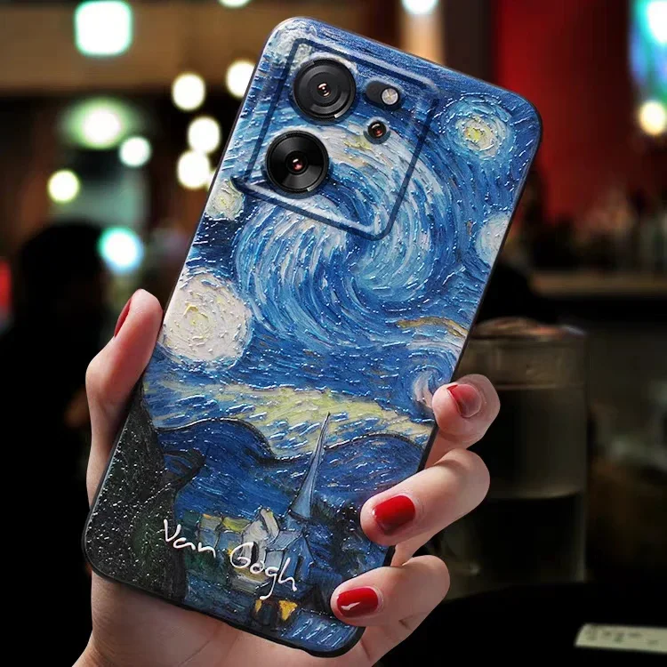 3D Art Soft Phone Case Cover - Stylish Design
