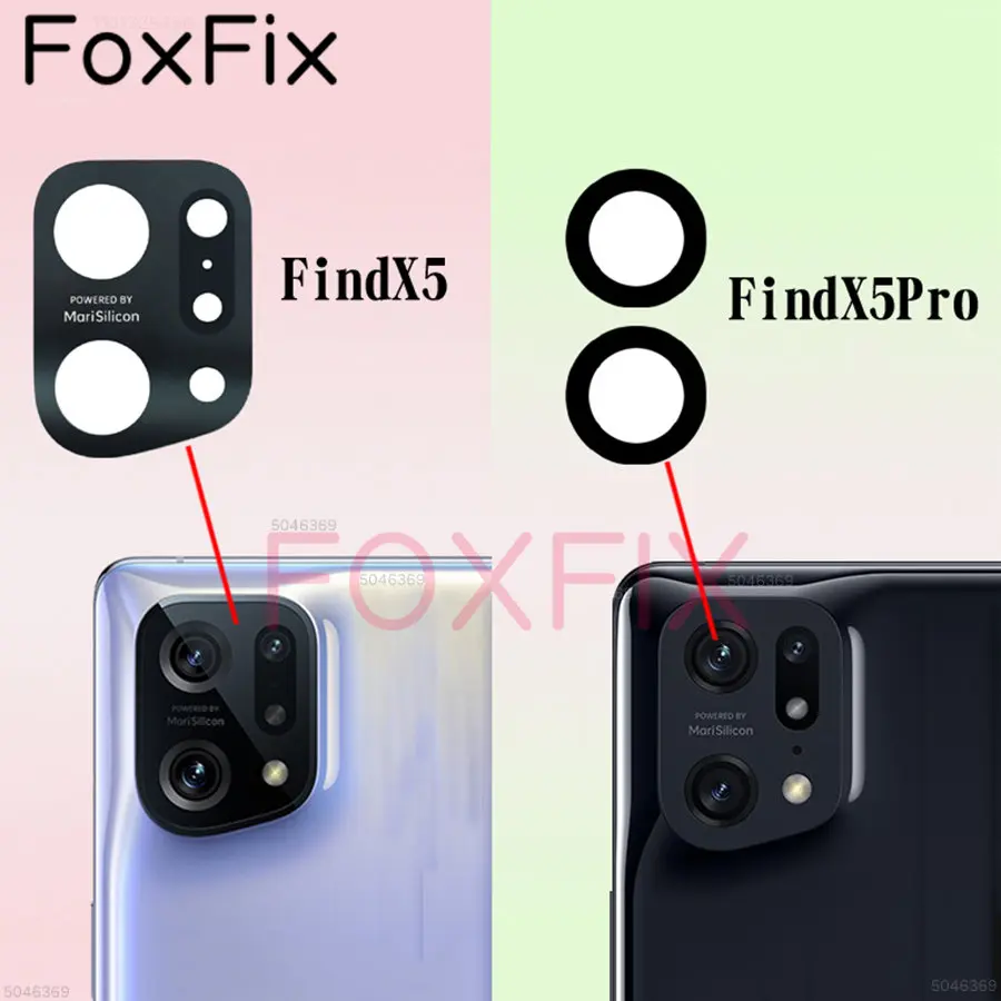 후방 카메라 유리 렌즈, OPPO Find X5 Pro 교체, CPH2307, CPH2305, PFFM10, PFEM10, PFFM20