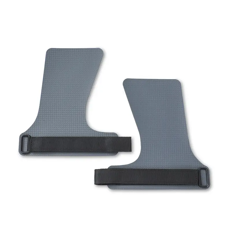 A Pair of Carbon No Finger Hole Hand Grips for Crossfit Pull Ups Cross Training Kettlebell Gymnastics Workout Palm Protector - Image 29