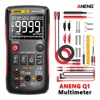 ANENG Q1 Digital Multimeter 9999 Analog Tester True RMS Professional Multimetro DIY Transistor Capacitor NCV Testers Lcr Meter 1