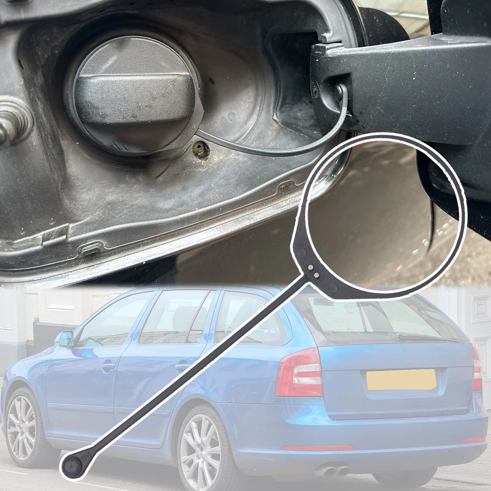 Fuel Cap Fuel Tank Cap For Skoda Octavia 1Z 2004-2013 Fuel Tank Petrol Cap Cord Tether Rope Strap Band Cable