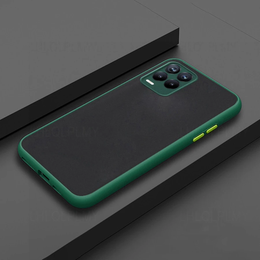 Luxury Shockproof Matte Armor Bumper Phone Case