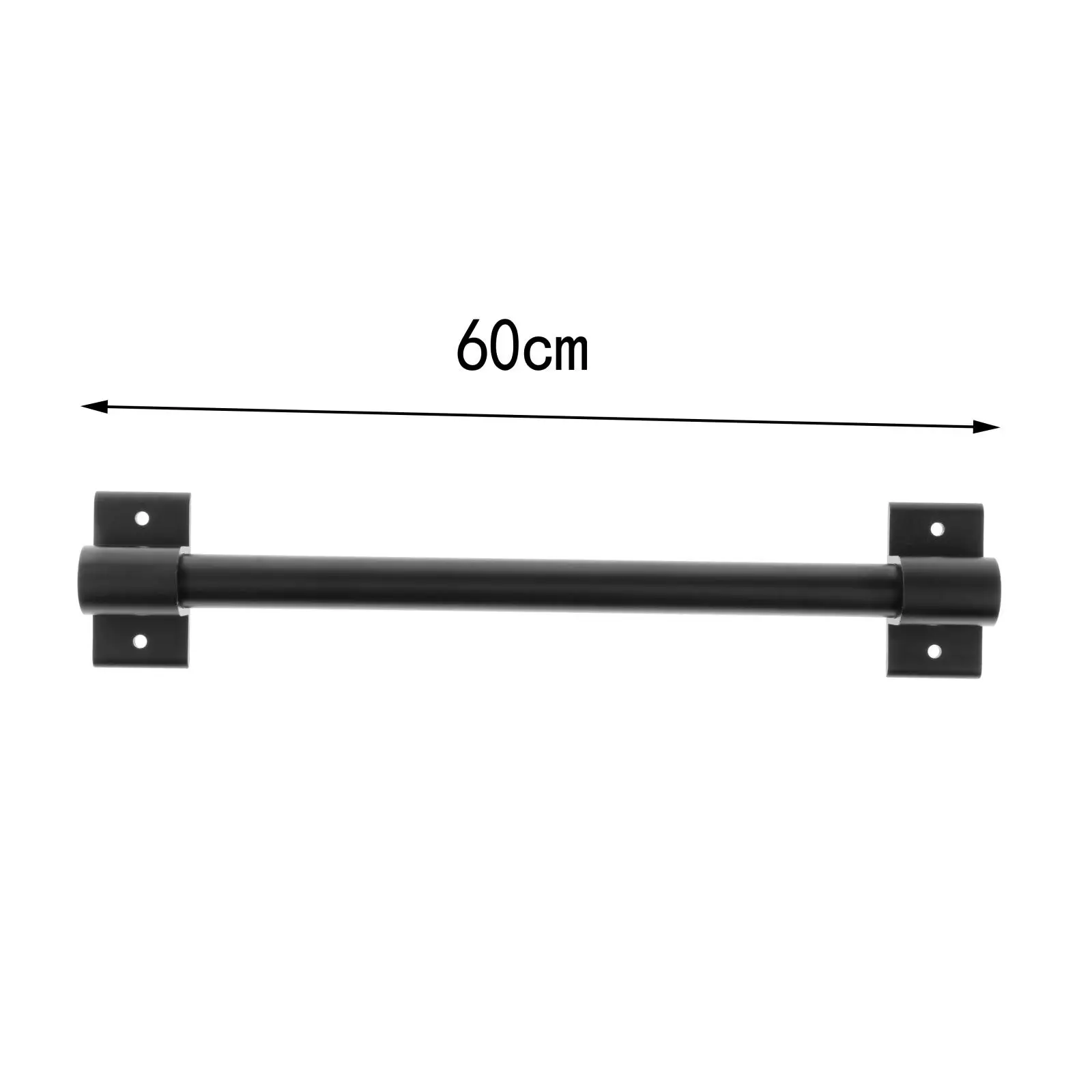Kitchen Rail Rack with 1Hooks, Utensil Rack Wall Mounted, ing Utensil Holder for Utensils Set and Cookware Black 6