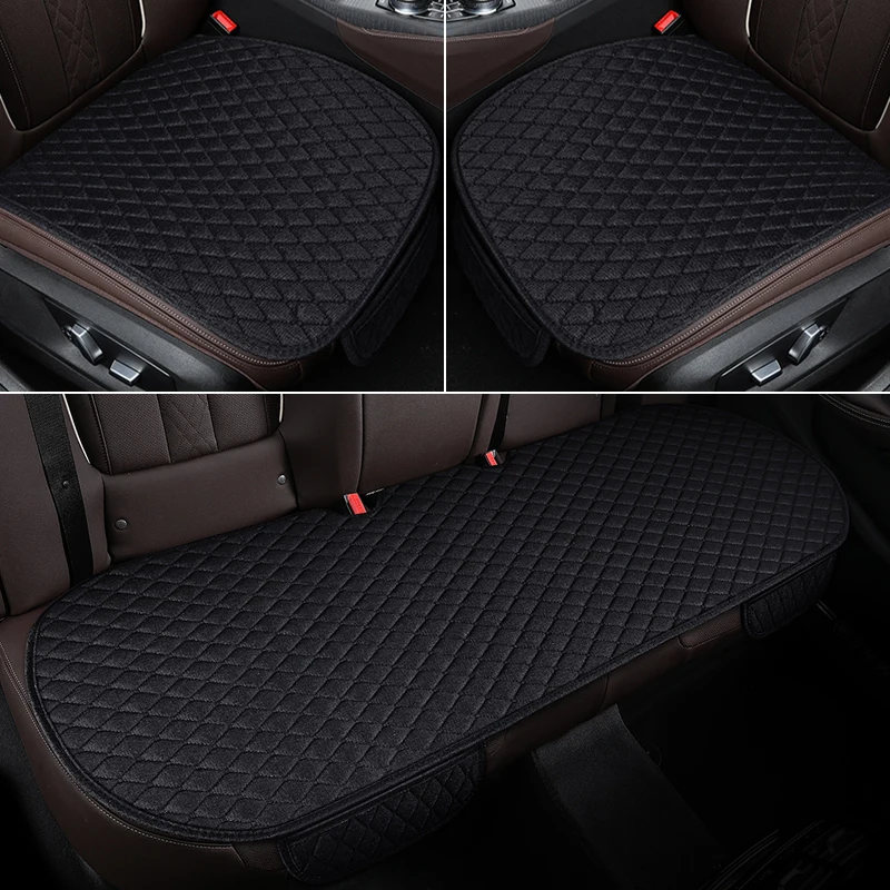 Linen Car Seat Covers for All Seasons Universal Fit