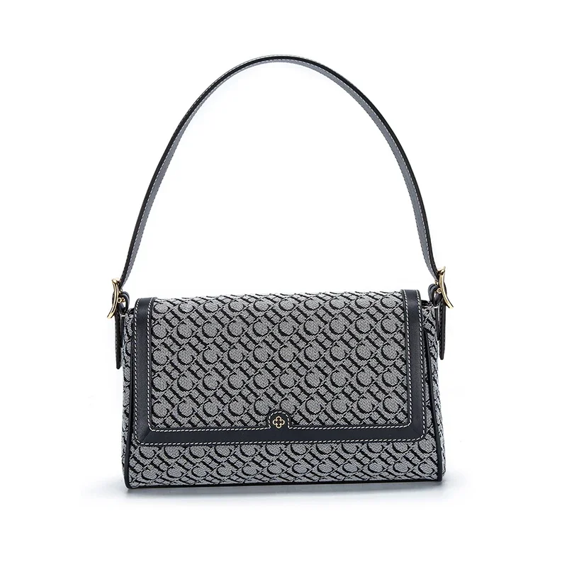 حقيبة كتف نسائية عصرية بتصميم كلاسيكي أنيق، تتميز...