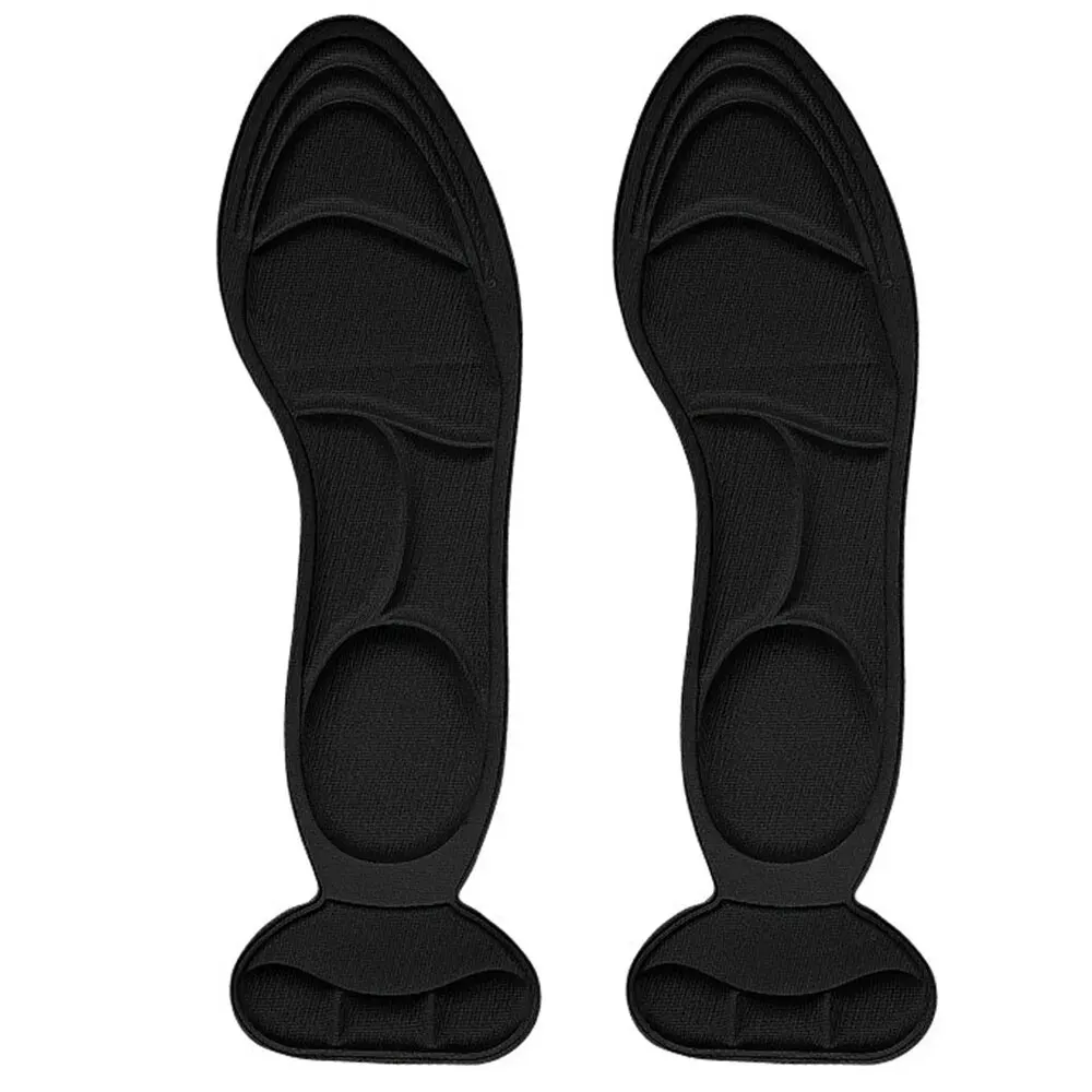 Shoe Insoles Orthopedic Insoles Shoe Heel Pads Memory Foam Women High-heel Shoes Insoles Anti-slip Cutable Comfort Breathable Heel Protection Massage