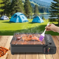 2.2KW Portable LPG/Butane Gas Grill Stove Outdoor Camping Stove Cooking BBQ Cooker Kit w/Carrying Case for Traveling Trekking RV 2