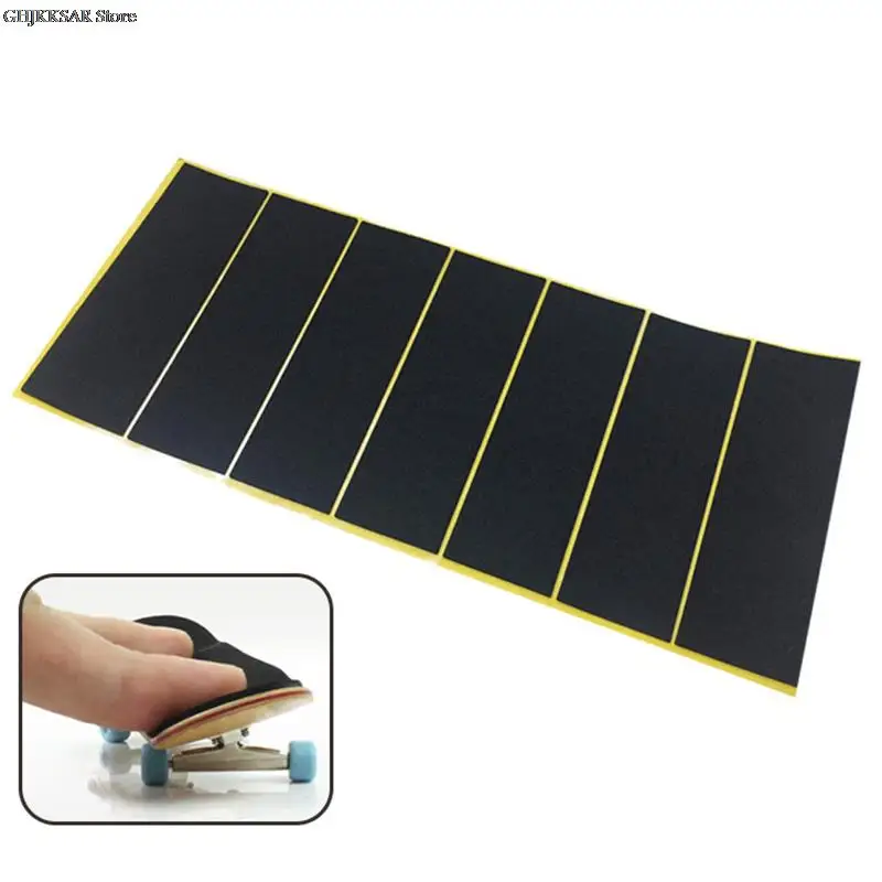 

10Pcs/Lot Skateboard Anti-Slip Sticker Fingerboard Deck Uncut Tape Black Foam Sticker Sticky Tape Sticker Black Foam Grip