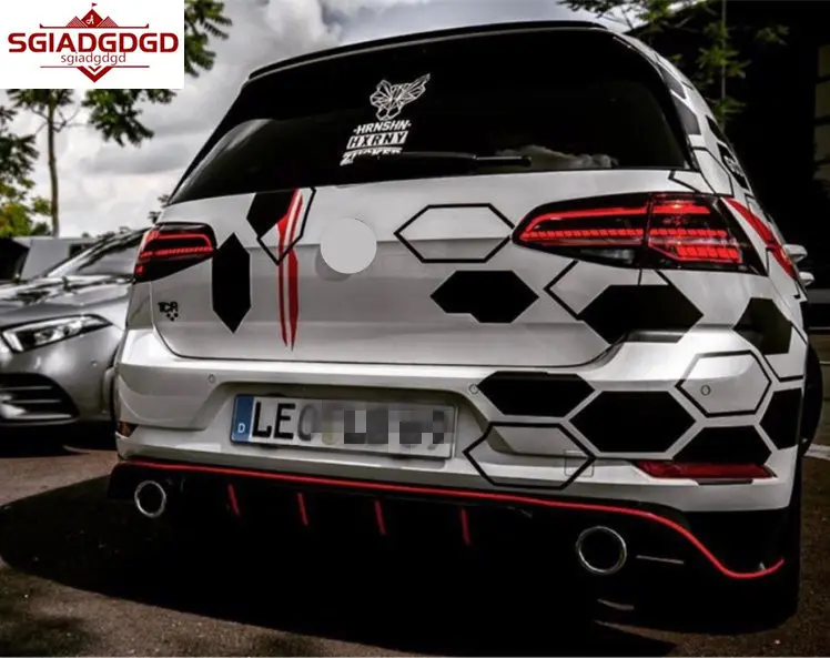 Neue custom car aufkleber auto aufkleber Vinyl sport mode spezielle auto  seite film FÜR Volkswagen Golf 6 Golf7 Golf8 POLO scirocco - AliExpress