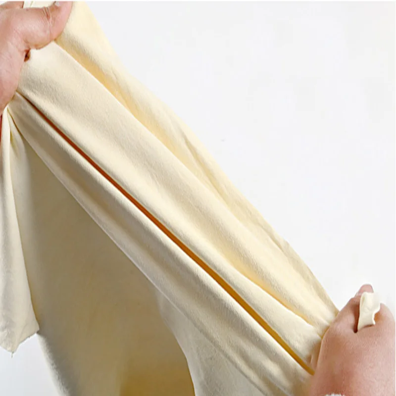 Natural Deerskin Leather Clean Cloth Car Home Washing Care Quick Dry Cleaning Towel Glass Drying Rags Car Detailing Cleaning Rag 5