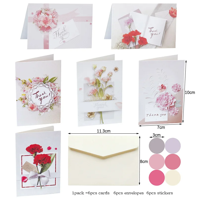 6Sets Rose flower