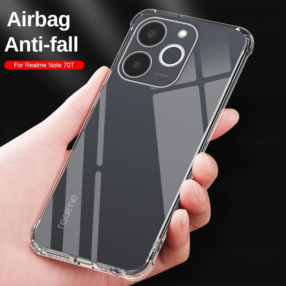 Clear Crystal Transparent Silicone Case - Anti-Yellow & Shockproof Cover