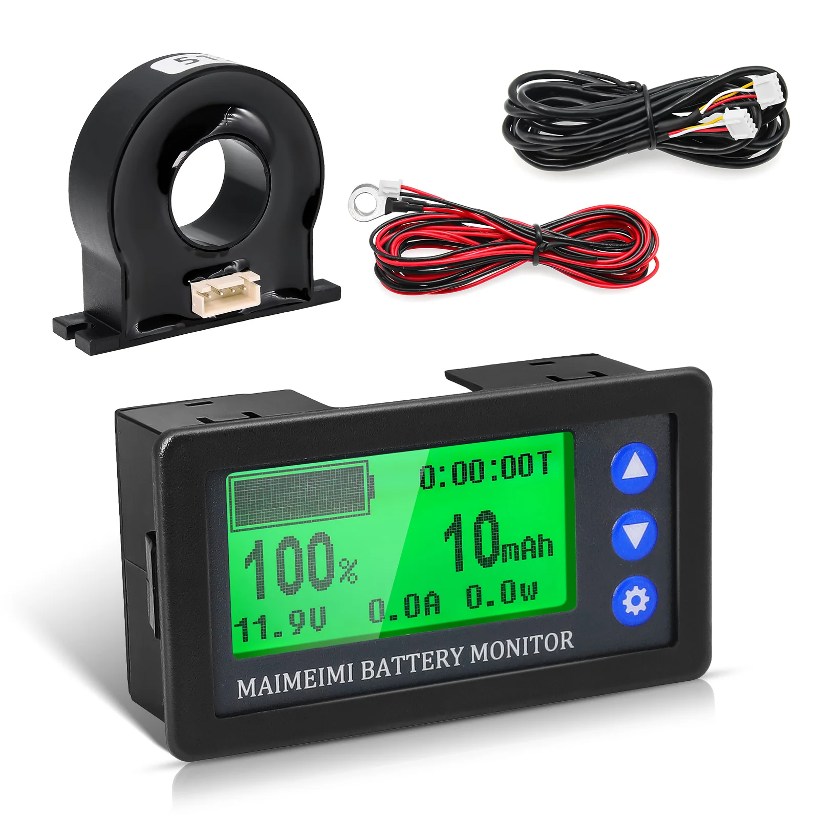 200A Battery Monitor with Hall Sensor for AGM and Lithium (LiFePO4)  Batteries