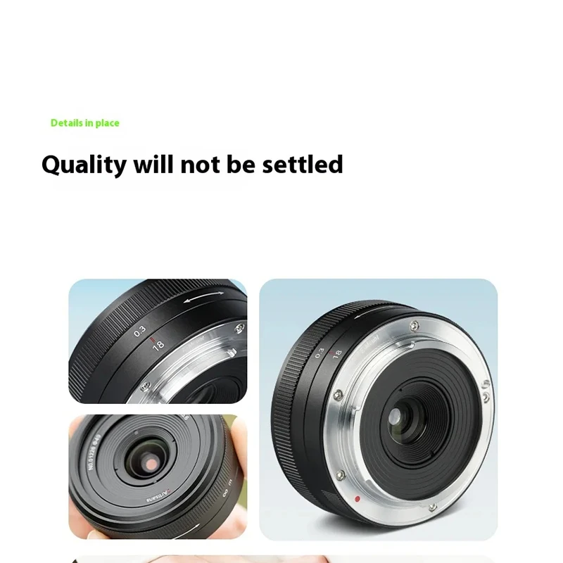 7artisans 18mm F5.6 렌즈 풀 프레임 수동 초점 카메라 렌즈 ( FE, 니콘 Z, 파나소닉/라이카/시그마 L 마운트 카메라용)