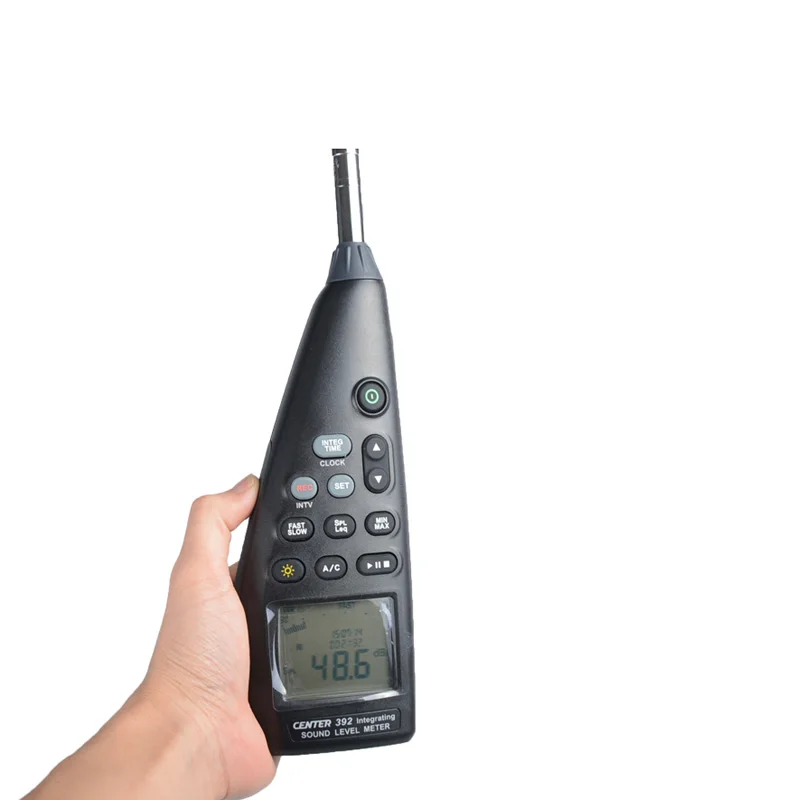 CENTER-392 Integrating Sound Level Meter Complies with IEC 61672-1 Class 2 Standard Back-lit Display - AliExpress