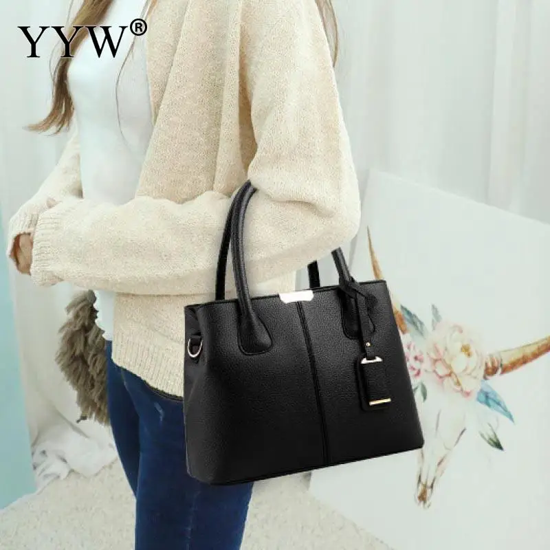 Ladies Large Tote Bag Women PU Leather Handbags Square Shoulder Bags for Female Bolsas Femininas Sac New Fashion Crossbody Bags