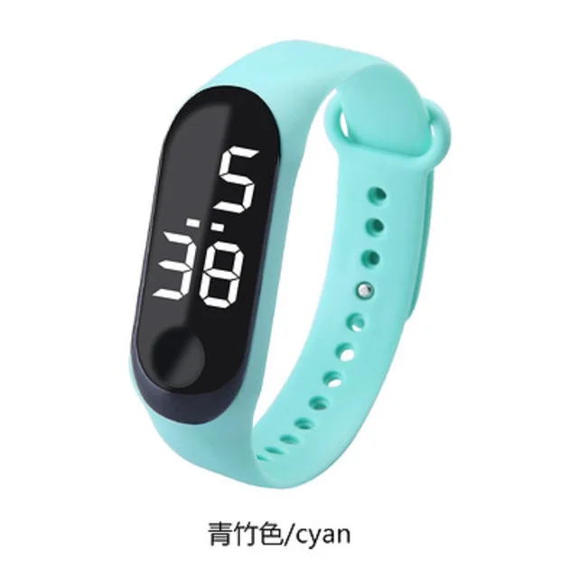 Children's Watches for Kids LED Electronic Display Watch Cartoon Girls Boys Cute WristWatch Sport Waterproof Women Student Gifts 58