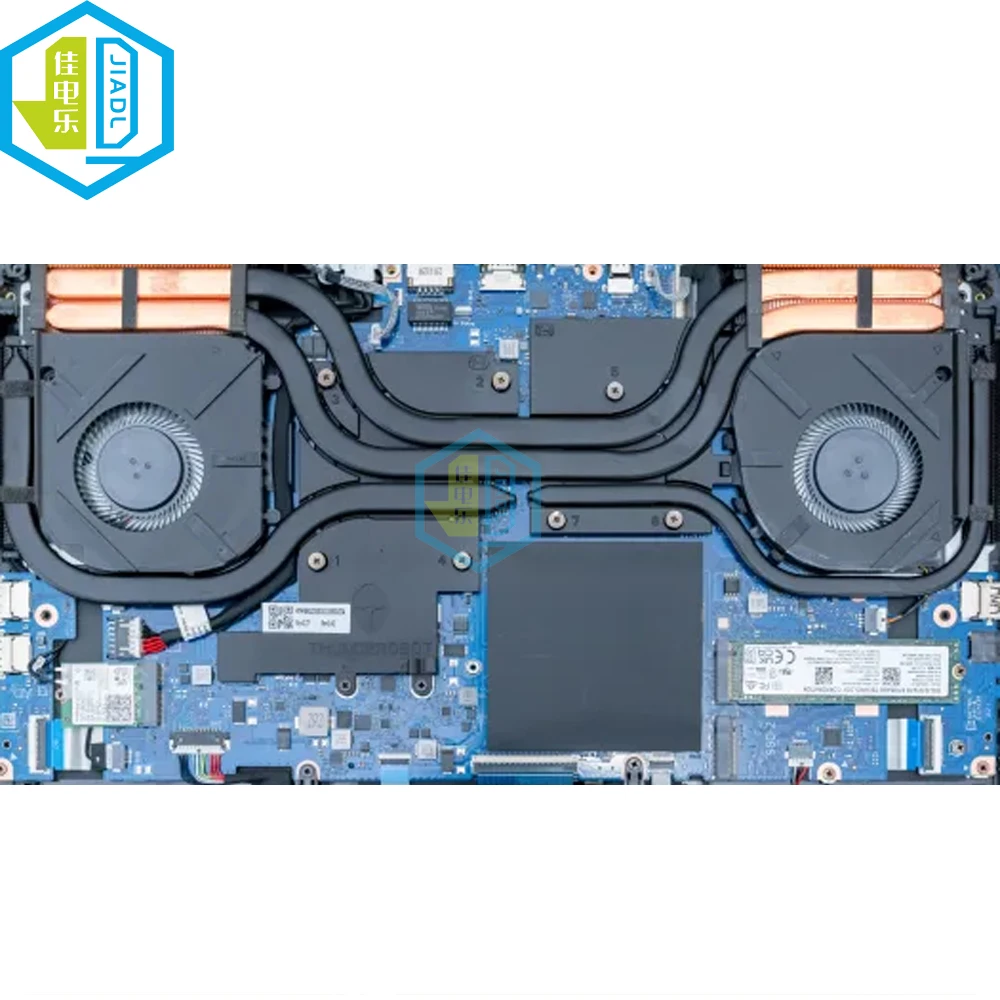 Notebook pc Ventiladores de Refrigeração para Laptop Cpu Gpu Cooler Thunderobot 911 Zero 2023 Rtx30 Maibenben X658 Mg75091v1 C050 C040 S9a - Imagem 6