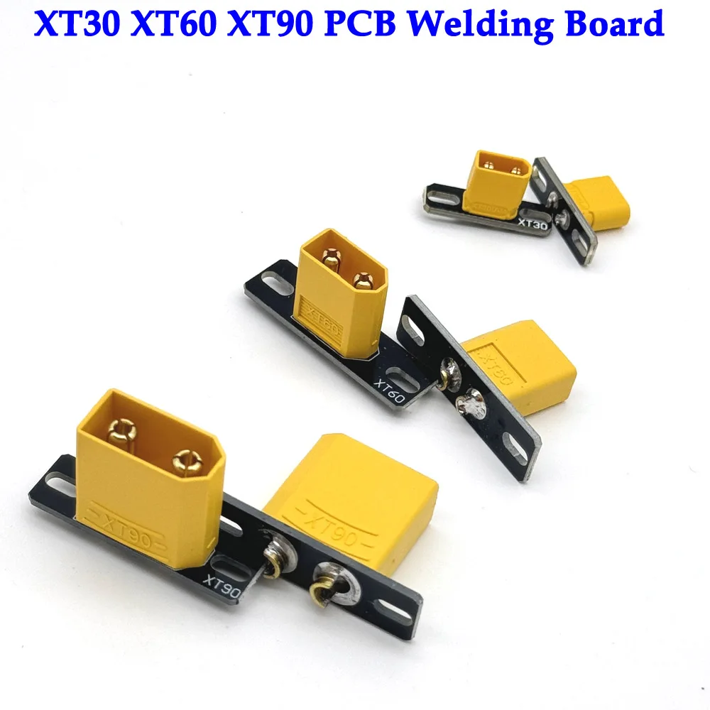Xt30 Xt60 Xt90 Pcb Welding Board Plate Fixed Seat Connector Holder Pcb Per Fai Da Te Fpv Multicopter Racing Drone