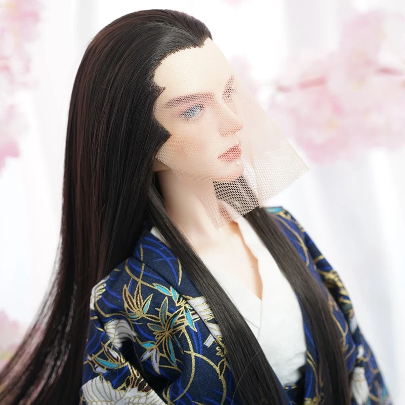 

1/3 1/4 1/6 Bjd Wig High Temperature Long Straight Wire Bjd Wig SD For BJD Doll Wig