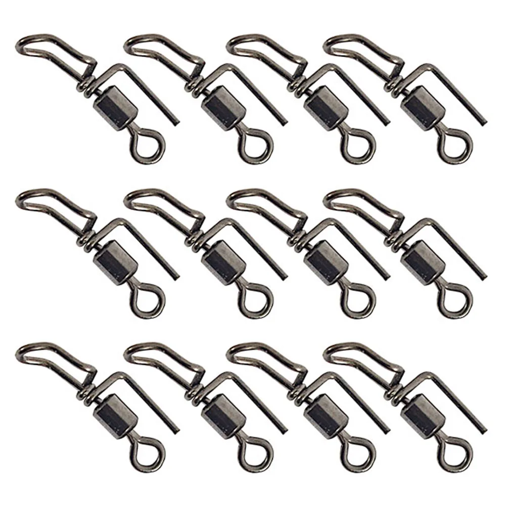 

20PCS Cascade Swivels For Sea Fishing Rigs Sea Fishing Clip Down Style Swivel Rotary fishing gear and fishing equipment