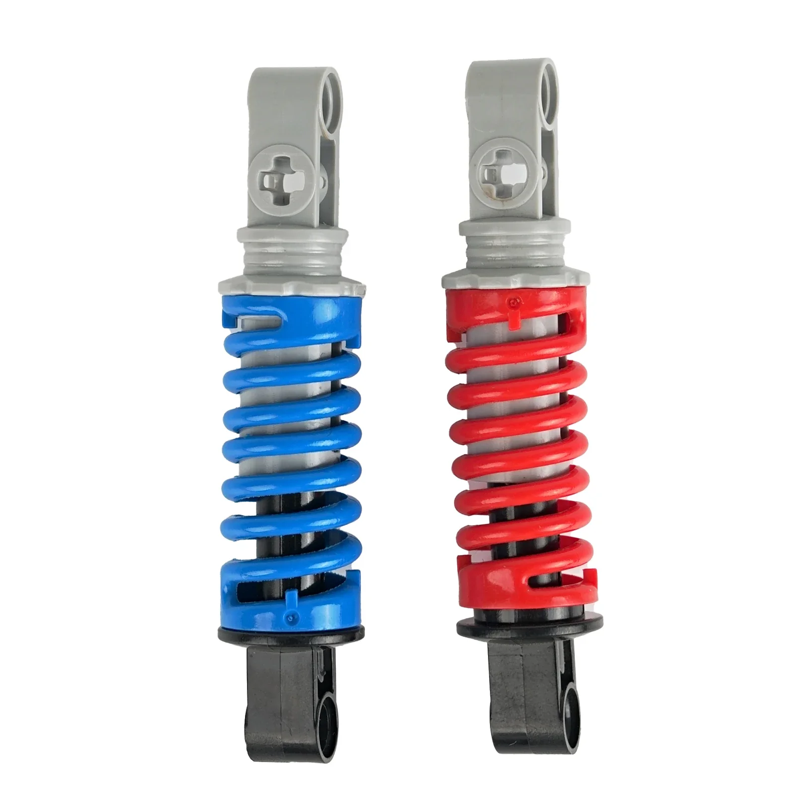 4 Teile/satz 9L Frühling Stoßdämpfer Technische Bausteine Teile 9717c01 Auto Modell MOC Ziegel Geändert Motorrad Zubehör – Detail 2