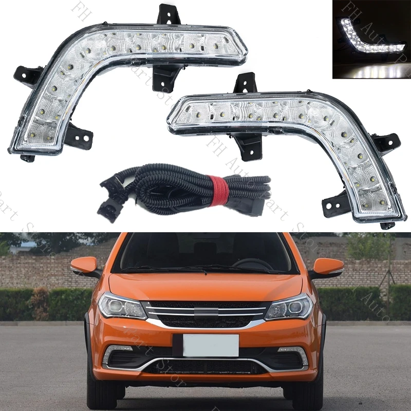 Foglamp-Foglight-For-Geely-GC6-MK-2016-2017-2018-2019-LED-Front-Bumper ...