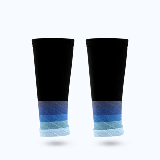 1 pair of calf support compression sleeves, suitable for men and women running without foot socks, outdoor sports marathon cycli 6