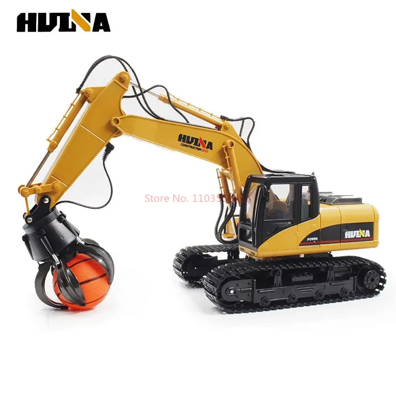 Huina 1571 1:14 16ch Remote-controlled Ball Grabbing Engineering Vehicle RTR Remote-controlled Engineering Vehicle Boy Toy 5