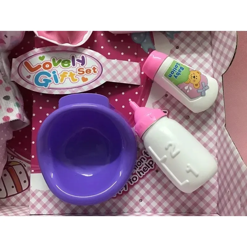 32cm Simulation Baby Play House Toy Blinking Drinking Water Going To The Bathroom and Talking Model Baby Doll Girl Brithday Gift - 4