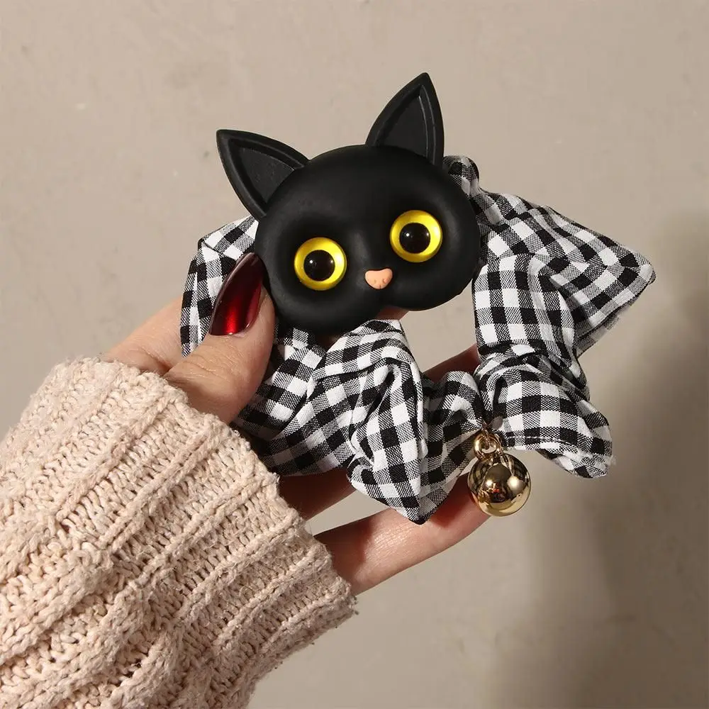 

Красивые тканевые модные дизайнерские Детские эластичные резинки для волос для девочек женские резинки аксессуары в Корейском стиле клетчатая резинка для волос