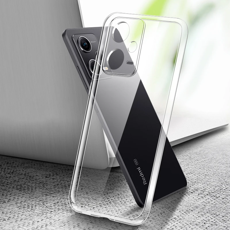 Funda TPU para Xiaomi Redmi 12 Transparente