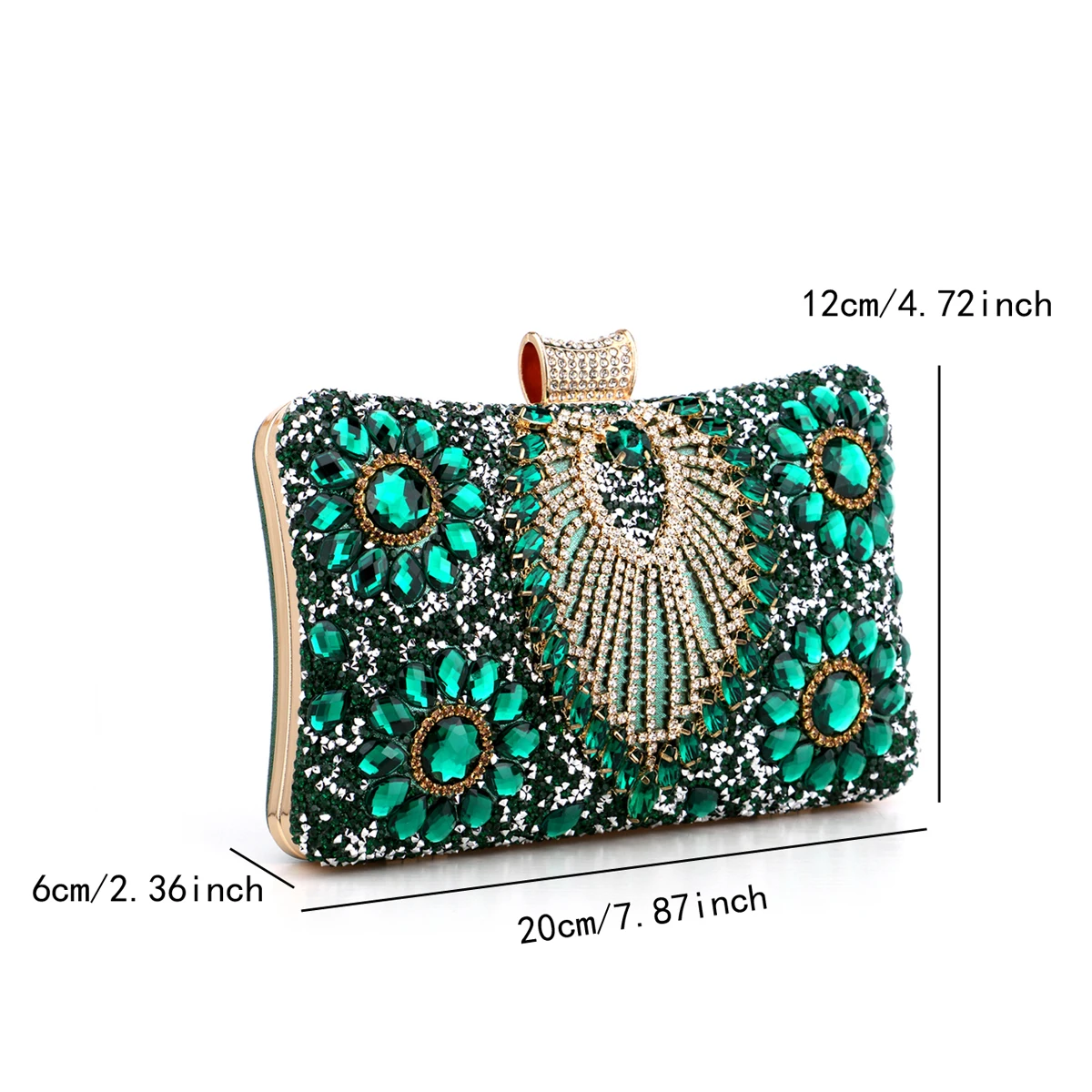 Luxury Diamond Clutch Evening Handbag for Women