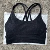 Solid Color Women Cross  Fitness sport Bra soft high strength Tight Top Comprehensive Training Gym Yoga Underwear With Chest Pad 5