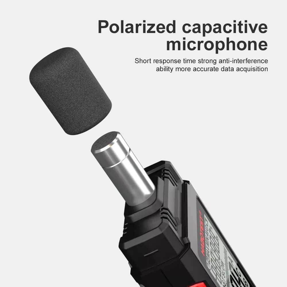Digital Sound Level Meter Handheld DB Meter Sonometro Audio Level Meter Decibelimetro 30-130dB Decibel Portable Noise Meter 4