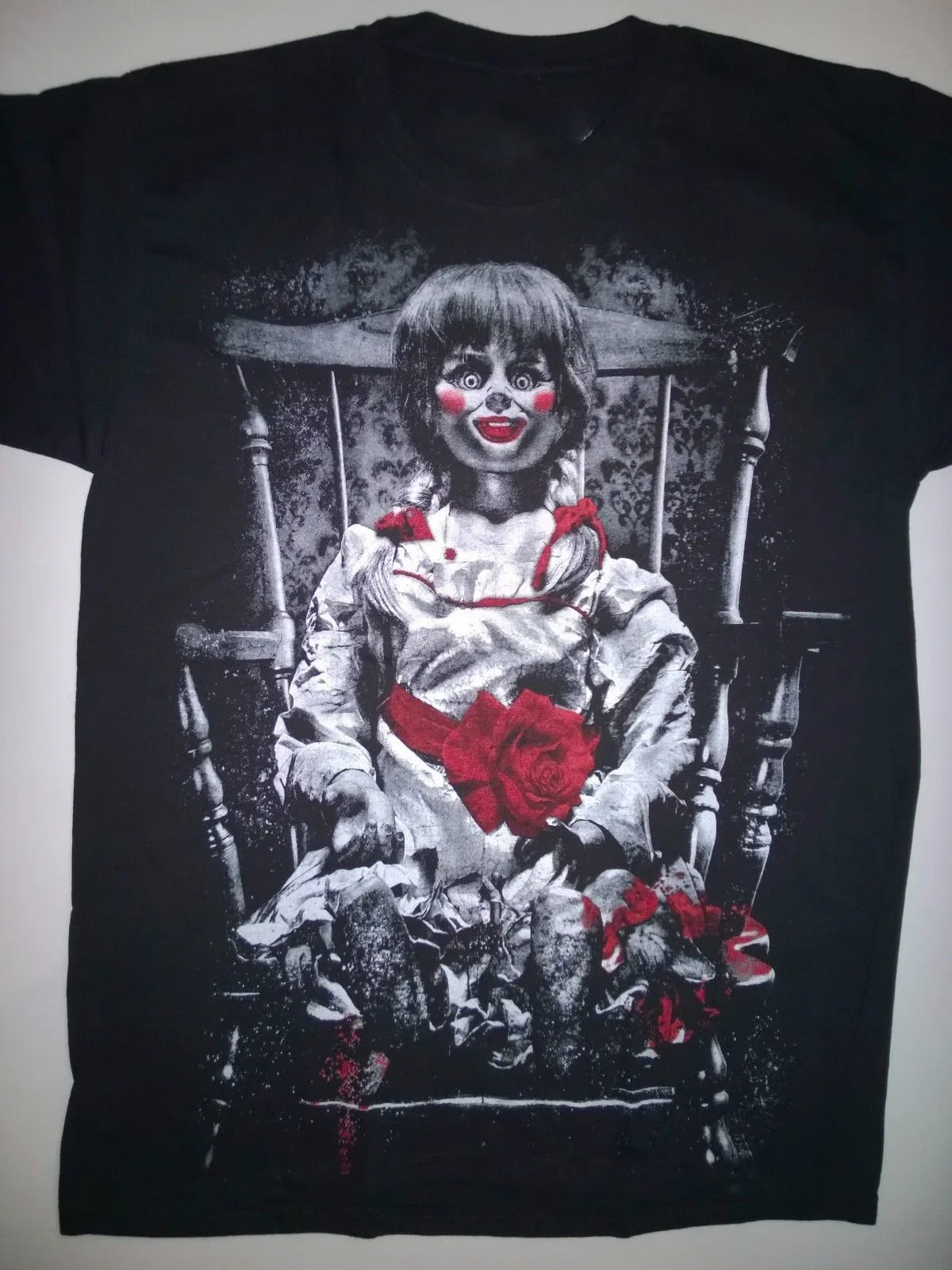 

Футболка Conjuring Annabelle, тишина, ужас, фильм, злые куклы, мертвецы