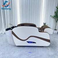 XinSheng professionnel électrique lit de Massage tête SPA Salon Table de Massage lavage des cheveux Fumigation lits Salon de coiffure meubles intelligents 6