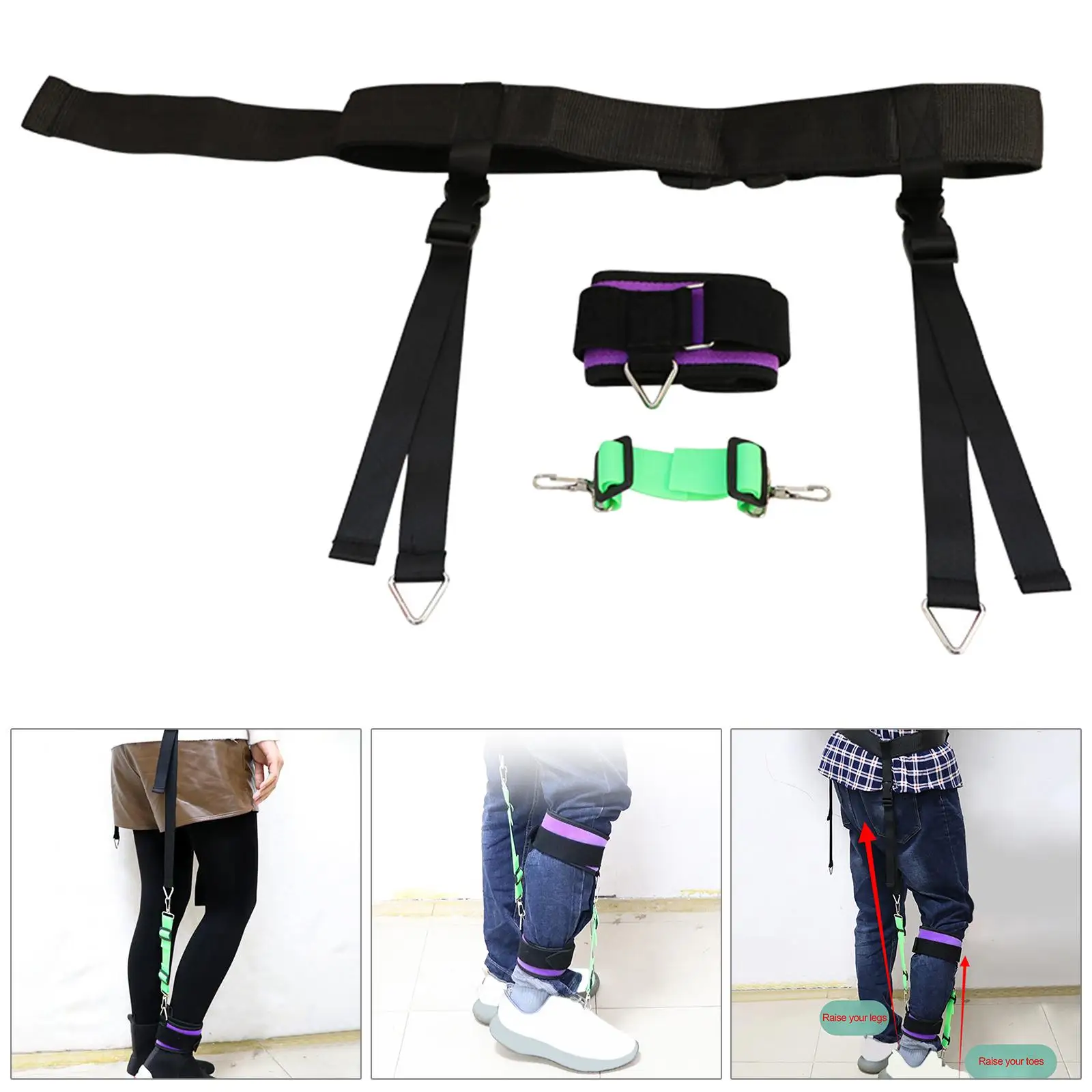 

Leg Lifter Strap Stretching for Foot Inconvenience Disability Paralysis