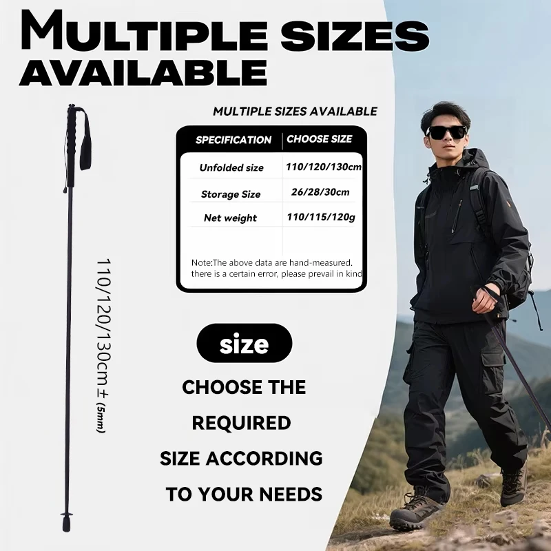 Foldable Carbon Trekking Poles 4