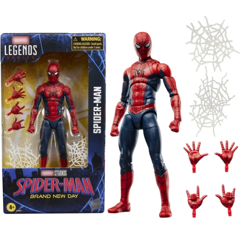 Spider-Man 6-Inch Poseable Action Figure - Collector's Edition PVC Toy