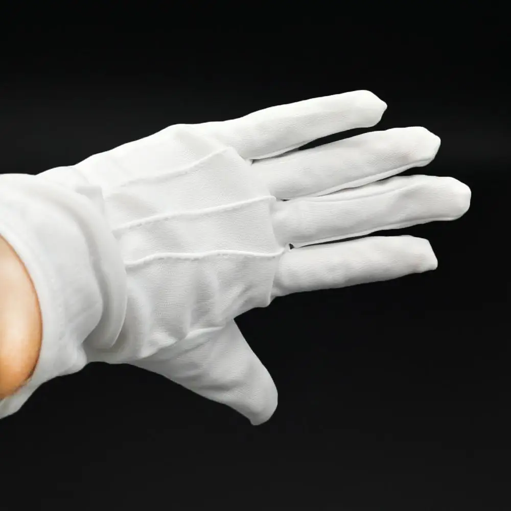 1 Paar weiße formelle Handschuhe Smoking Honor Guard Parade Inspection Collection Serve – Detail 8