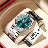 POEDAGAR Elegant Woman Quartz Watch Waterproof Luminous Date Week Women's Watches Stainless Steel Luxury Ladies Wristwatch Reloj