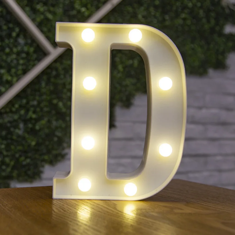 Illuminating LED Letter & Number Lights